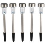 JYSK, Solcellelampe TOPAZ rustfritstål 5stk/pk,  149,-