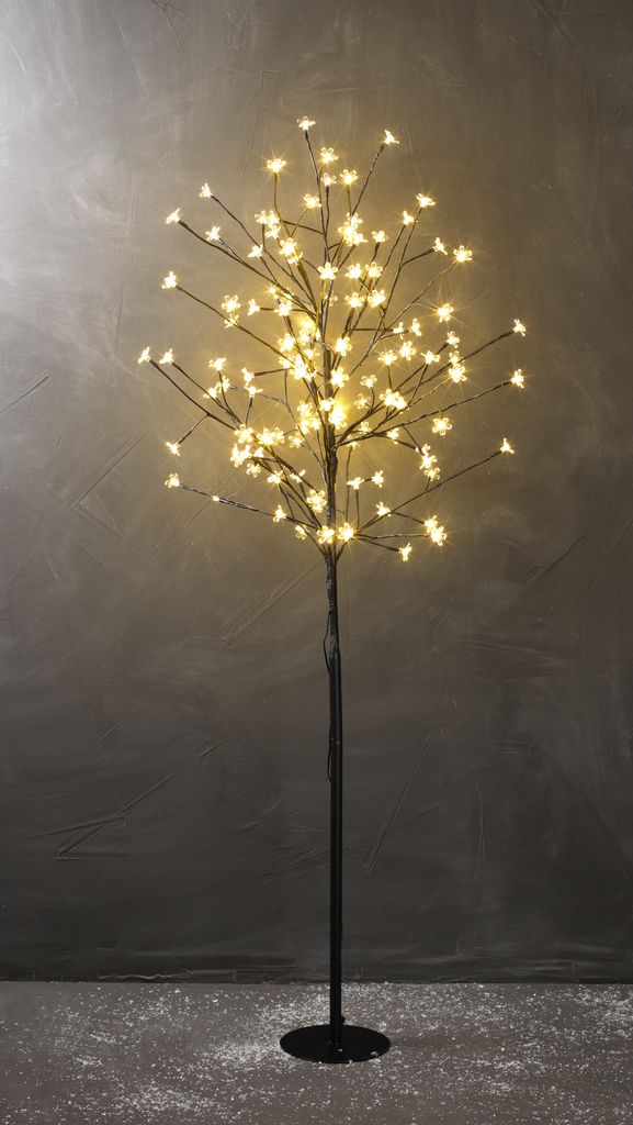 Lystræ BYLEIST H150cm m/LEDblomster JYSK