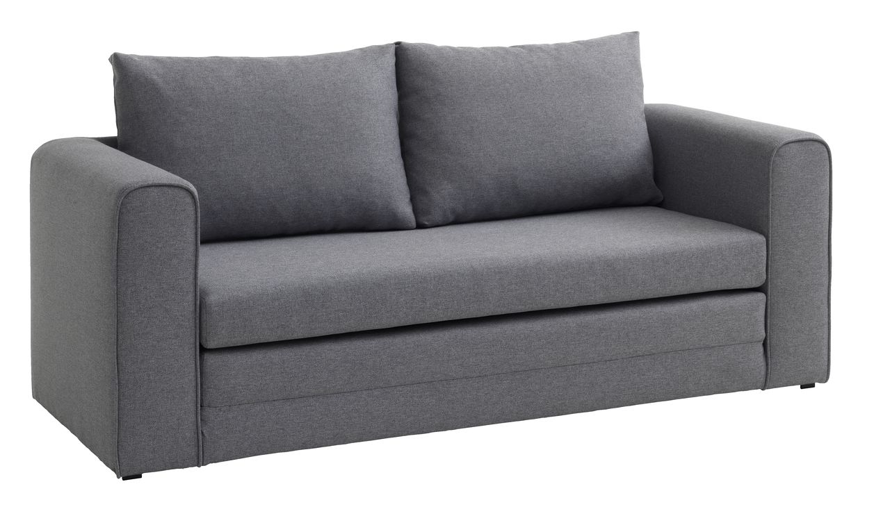 Schlafsofa SKILLEBEKK hellgrau DÄNISCHES BETTENLAGER