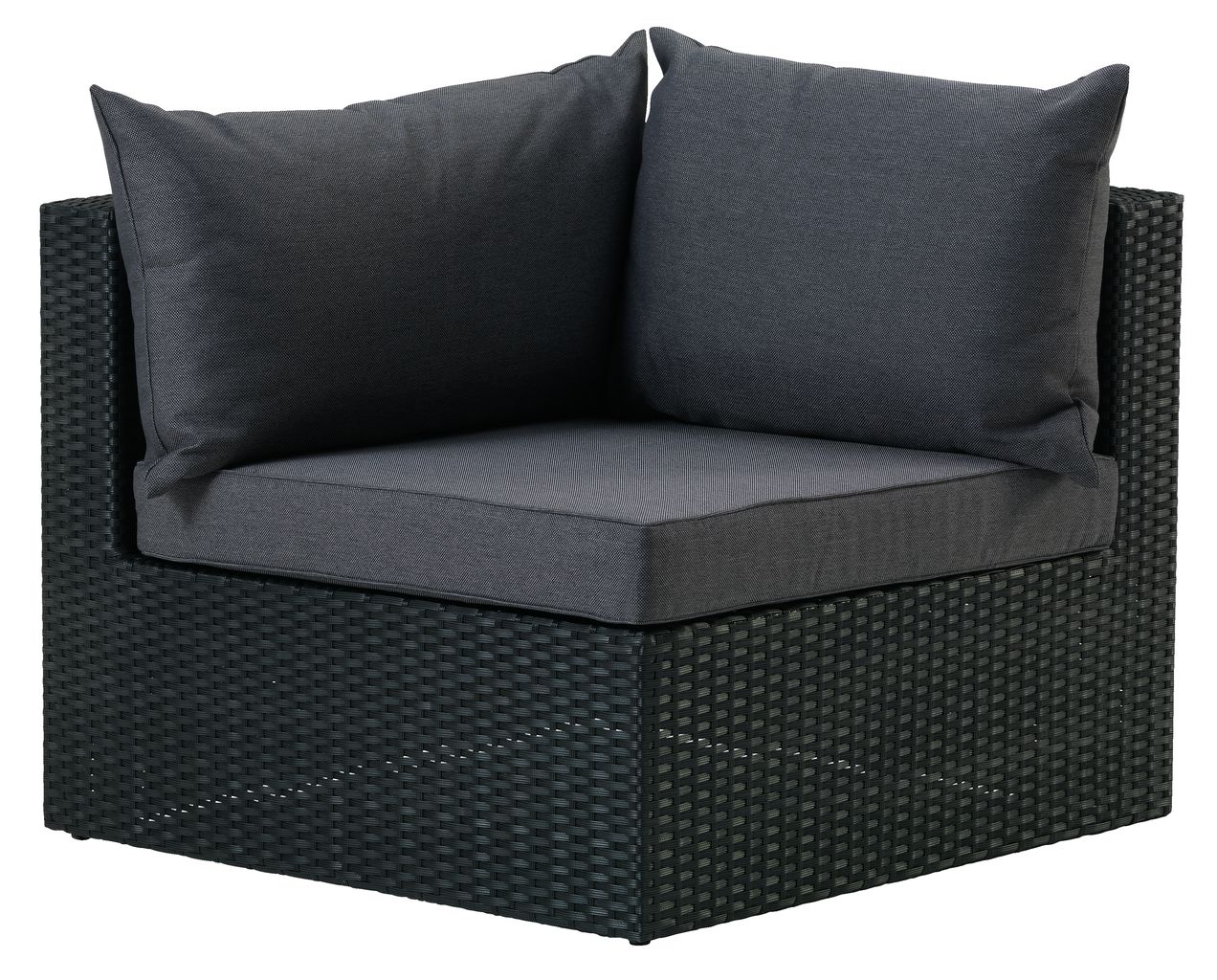 Moduł narożny BASTRUP czarny JYSK