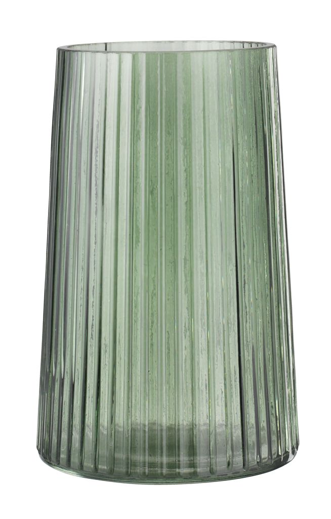 Vase ROY Ø13xH20cm grün JYSK