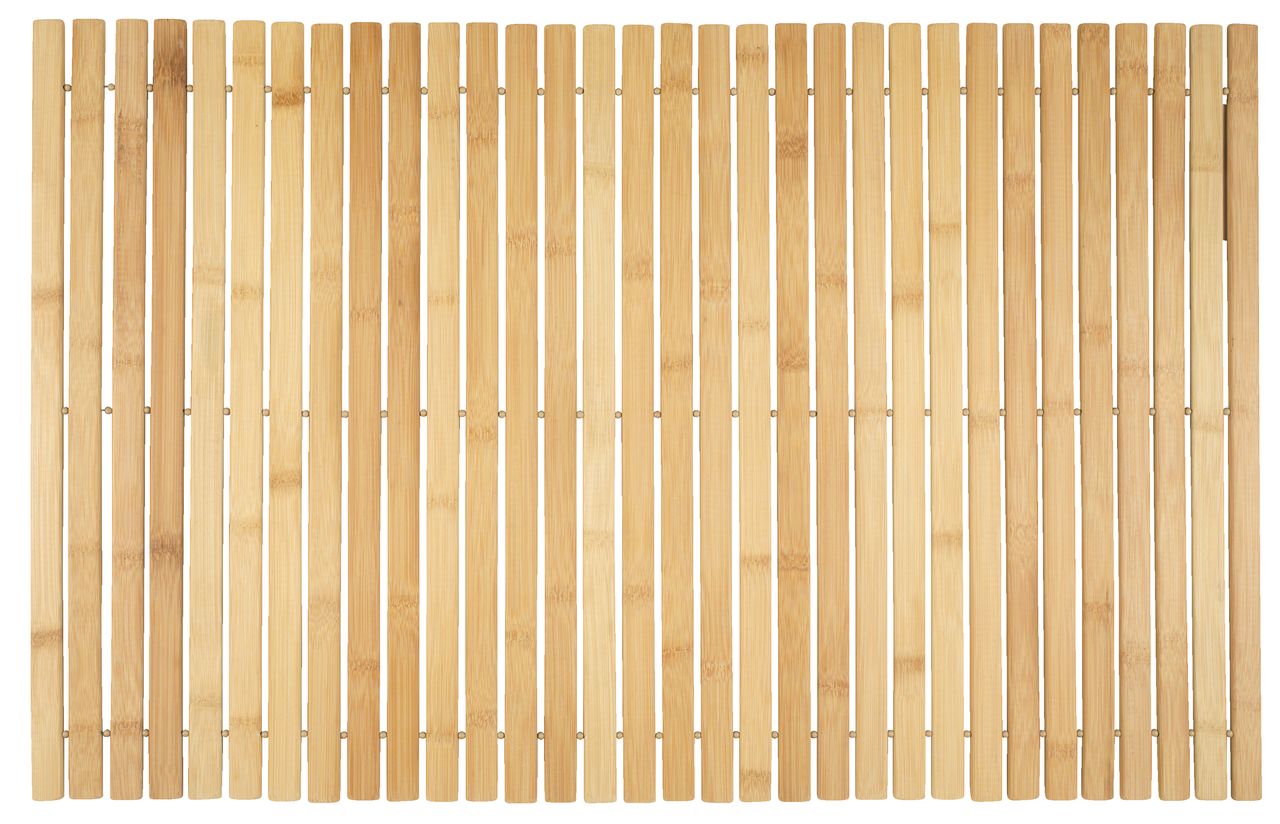 Alfombra de baño - bambú - 50x80 cm - Atmosphera créateur d'intérieur
