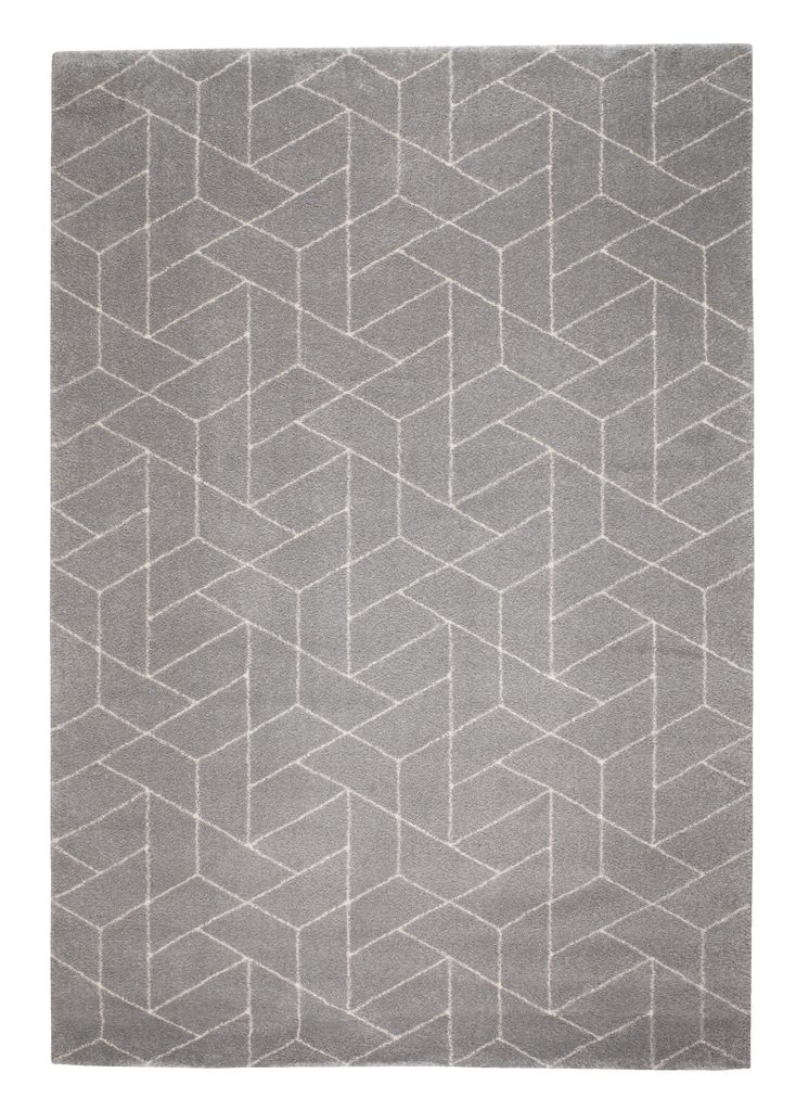 Teppe CIKORIE 130x193 grå JYSK