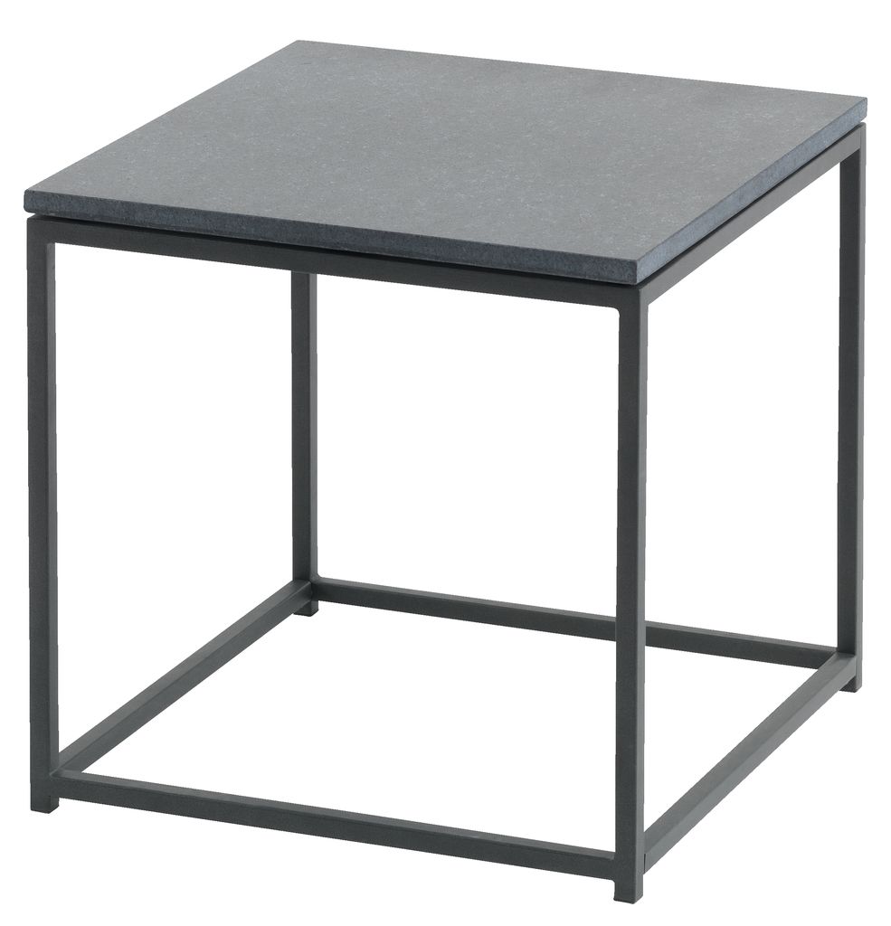 Beistelltisch OLDHUSE 45x45x45 schwarz DÄNISCHES BETTENLAGER