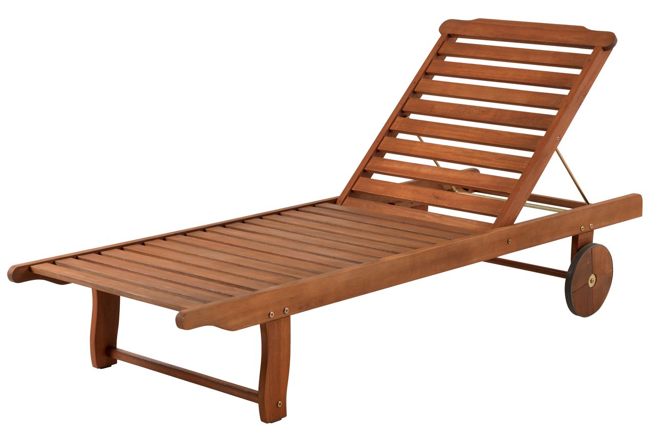 Sonnenliege DALRIPA 71x189 Hartholz JYSK