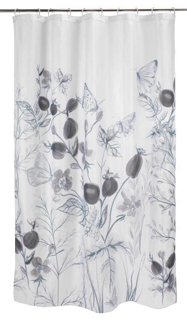 Shower curtain BERGVIK 150x200 white JYSK