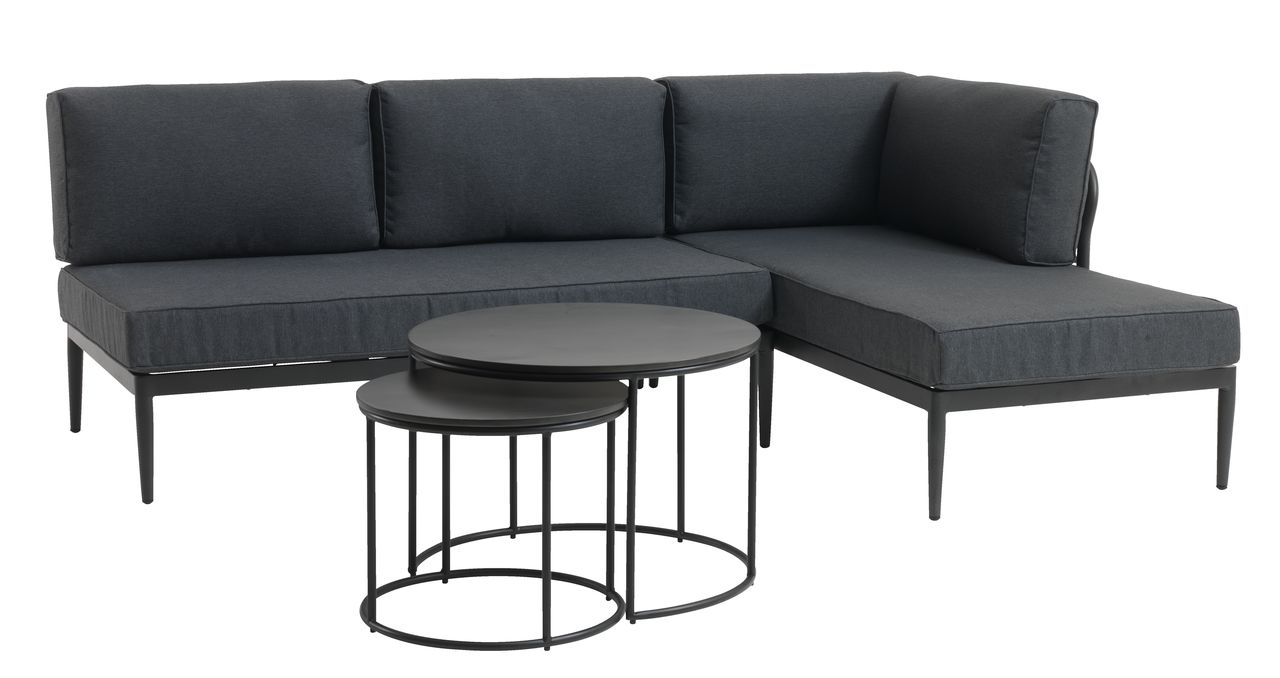 Sofa KVITFJELL 2,5-miejscowy czarny