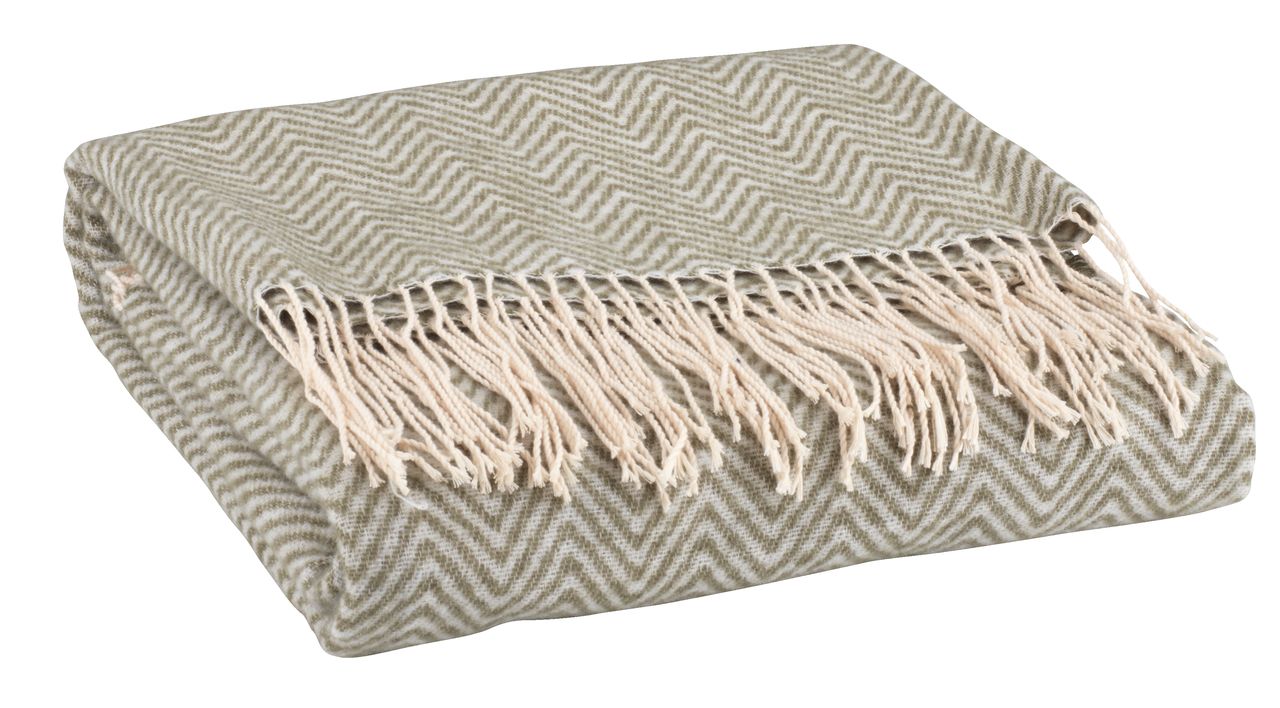 Throw LOBELIA 130x180 green JYSK