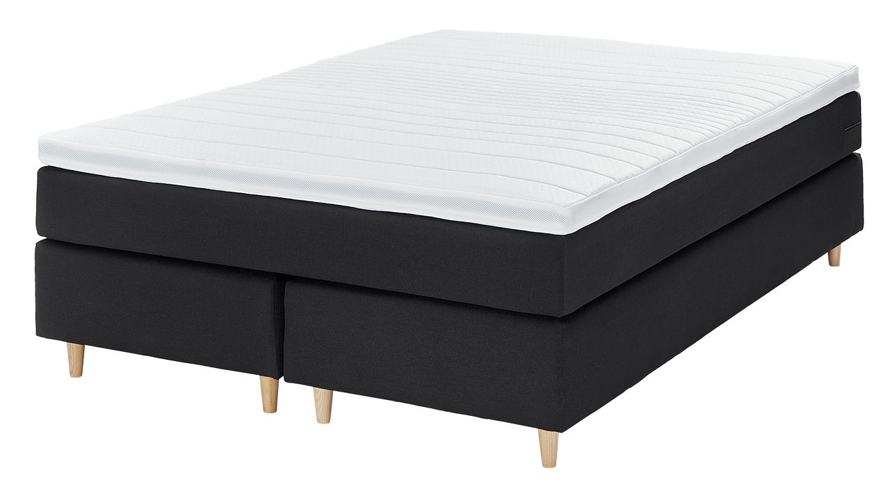 Boxspring 140x200 GOLD C15 zwart10 JYSK