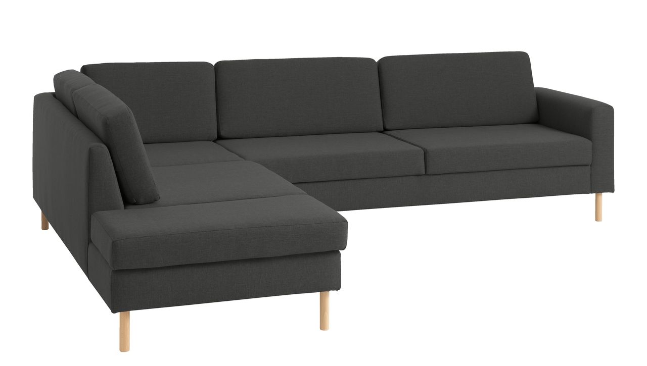 Sofa SVALBARD open-end mørkegrå |