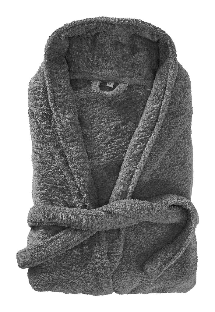 Bademantel LUXUS FROTTEE anthrazit | JYSK