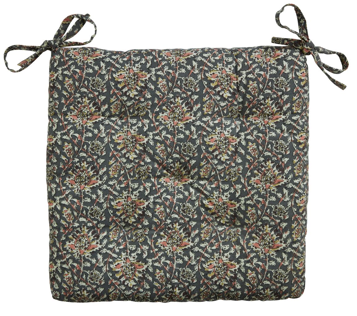 Seat pad TOPPKLOKKE 40x40x4 grey JYSK