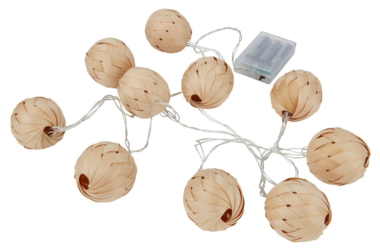 String lights SIGURD L230cm w/10 LED JYSK