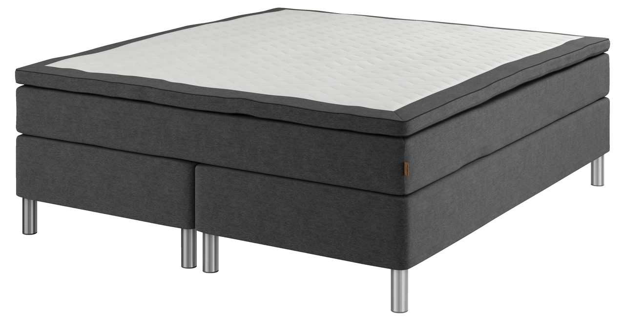 Boxspring 180x200 GOLD C35 traagschuim grijs40 JYSK