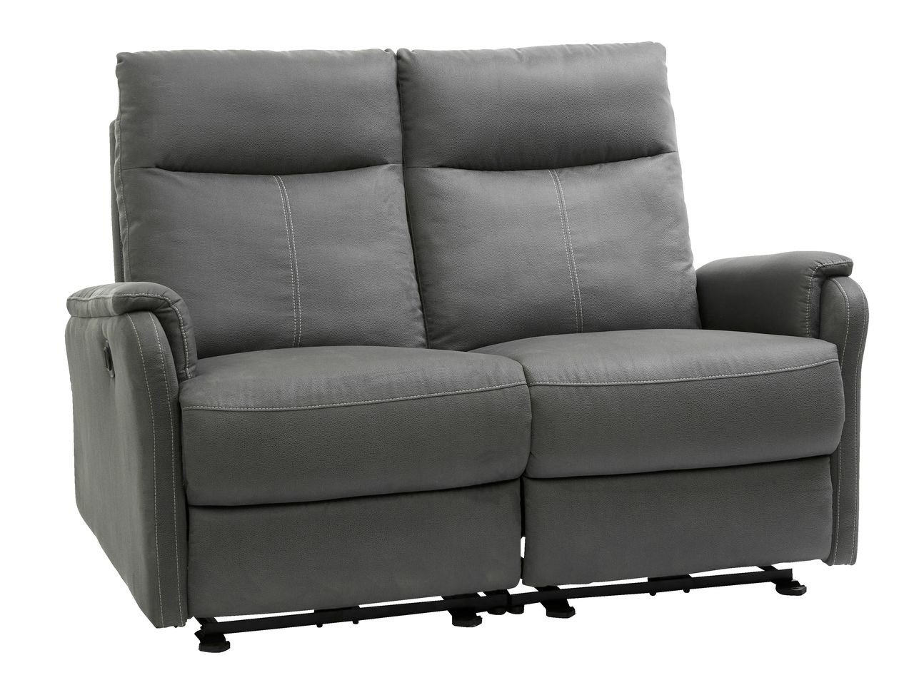 Recliner sofa ABILDSKOV 2seter grå JYSK