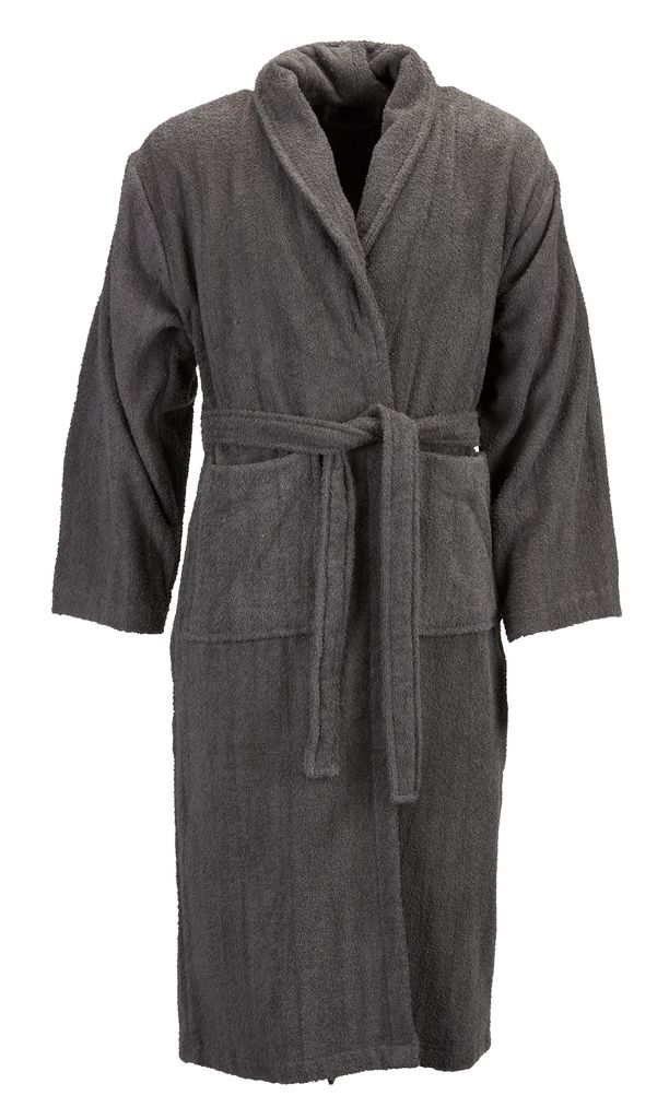 Bathrobe Timmerdala L Xl Dark Grey Jysk