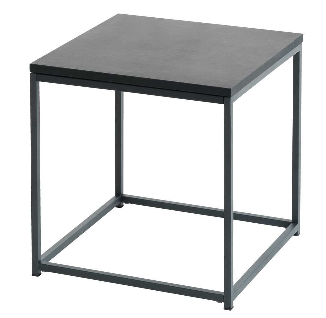 Side Table Oldhuse W45xl45xh45 Black Jysk