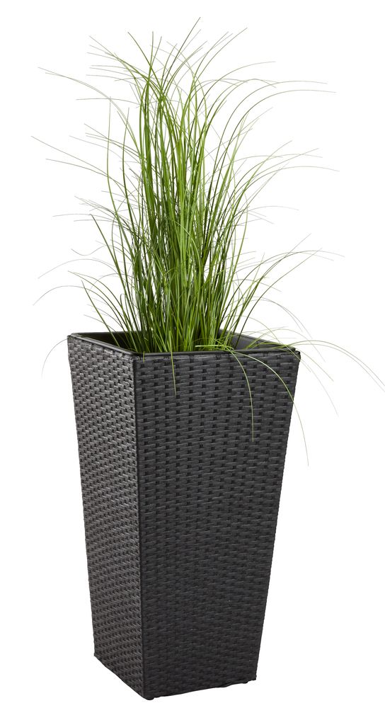 Pflanzkübel BLOMMOR B36xH70 schwarz JYSK