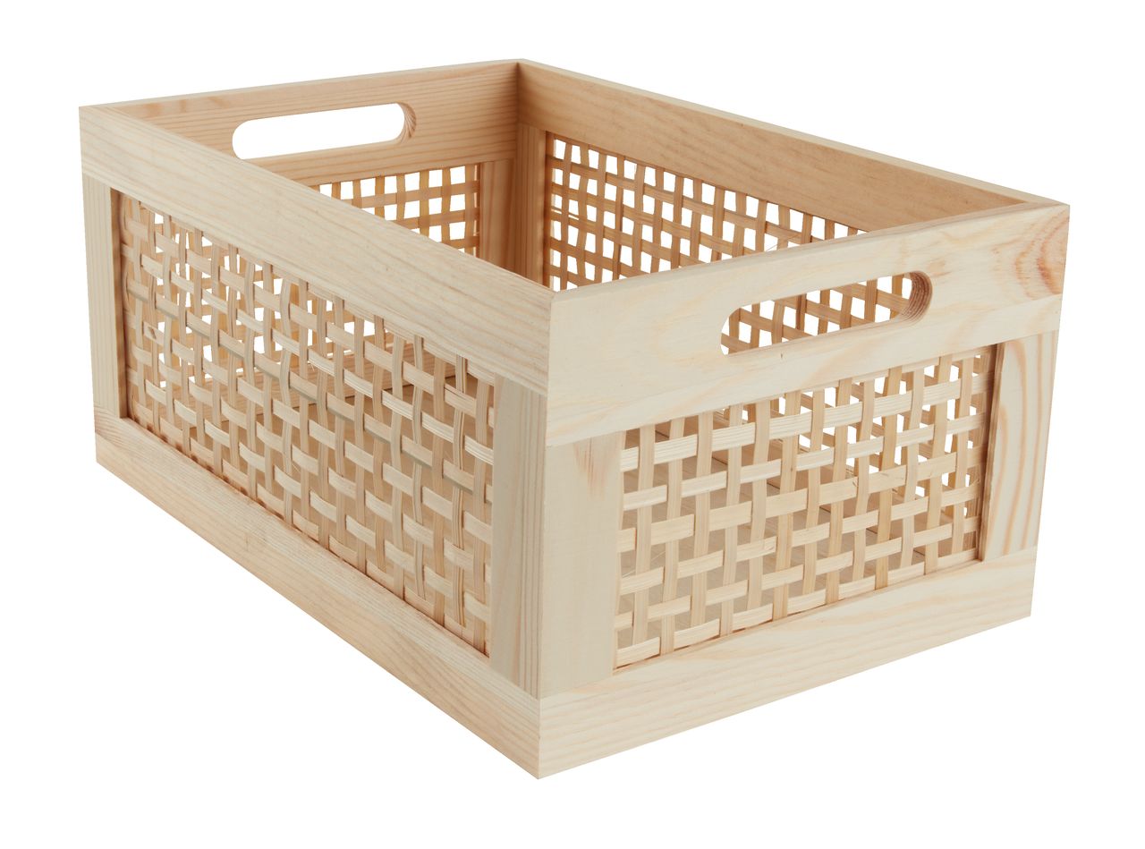 Natural color basket