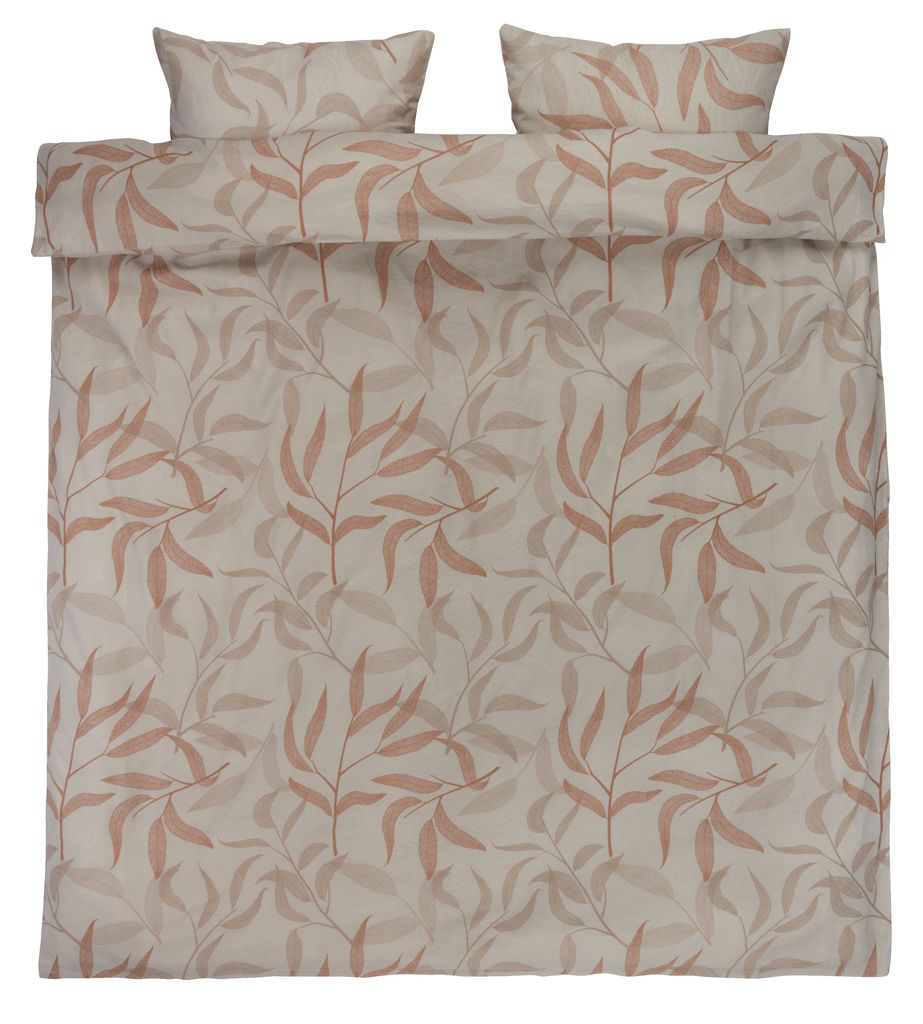 FlanellBettwäsche ALLIS 200x220 beige JYSK