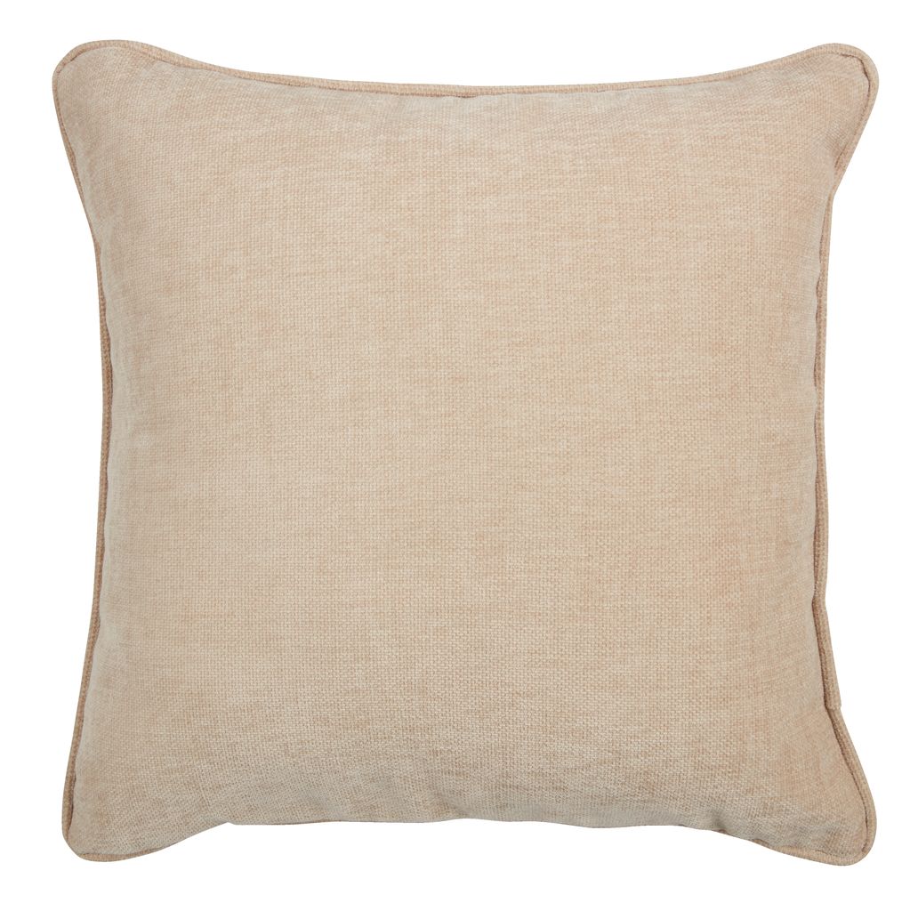 Vivaraise Cuscino Quadrato Maia Zucca 45x45 Cm - 100% Cotone Stonewashed Con Imbottitura Inclusa
