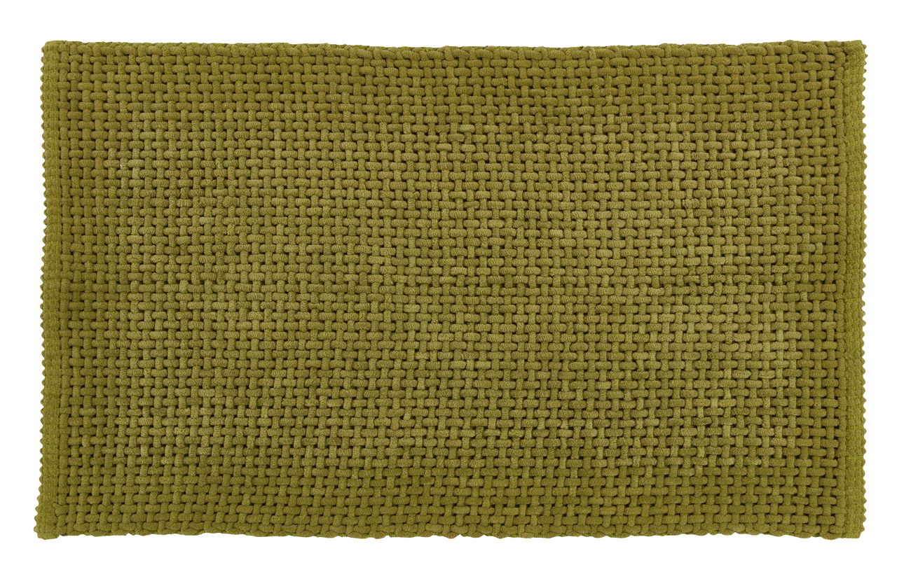 Bath mat NOLVIK 50x80cm apple green JYSK