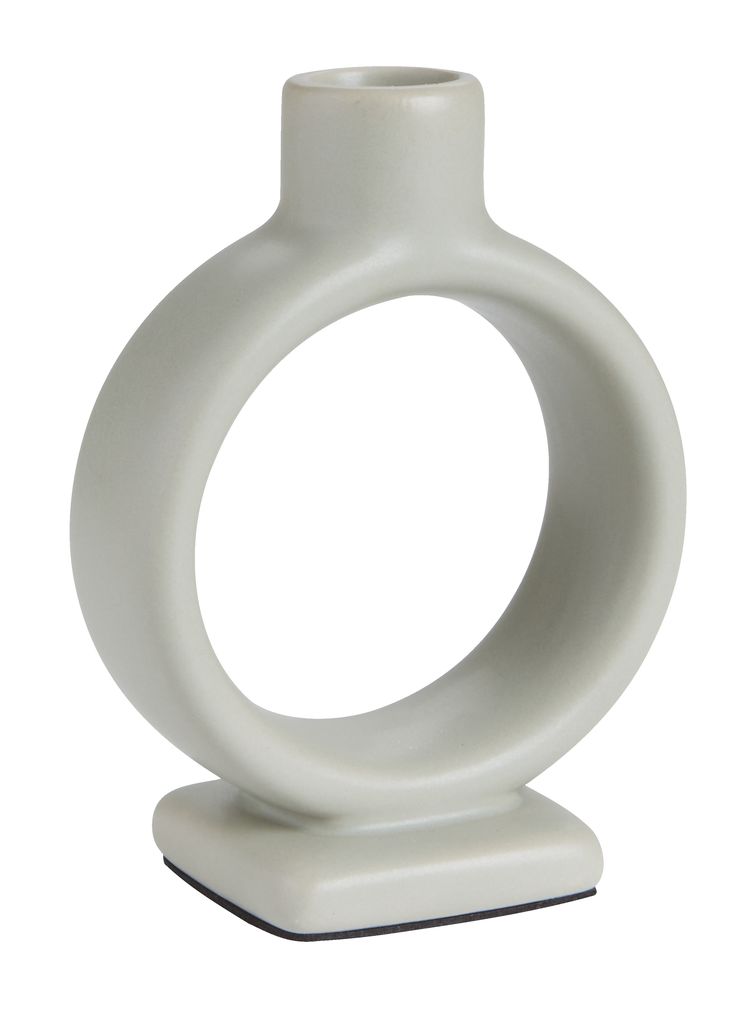 Candlestick THORSTEN W6xL11xH15cm green JYSK