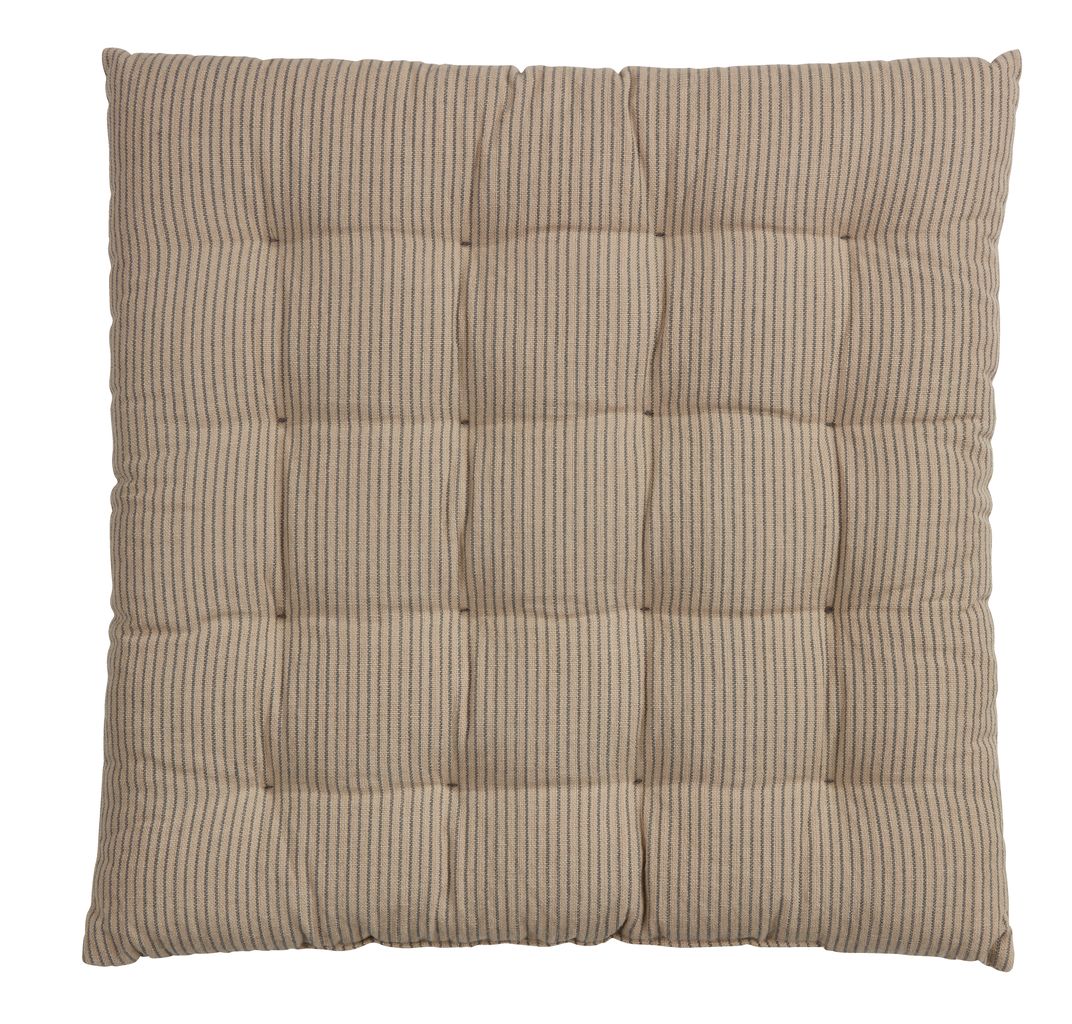 Sitzkissen ELVESNELLE 40x40x4 beige/grau JYSK