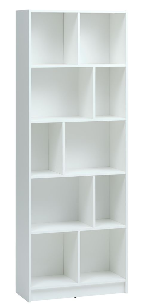 Librería blanca con 4 estantes - Comprar