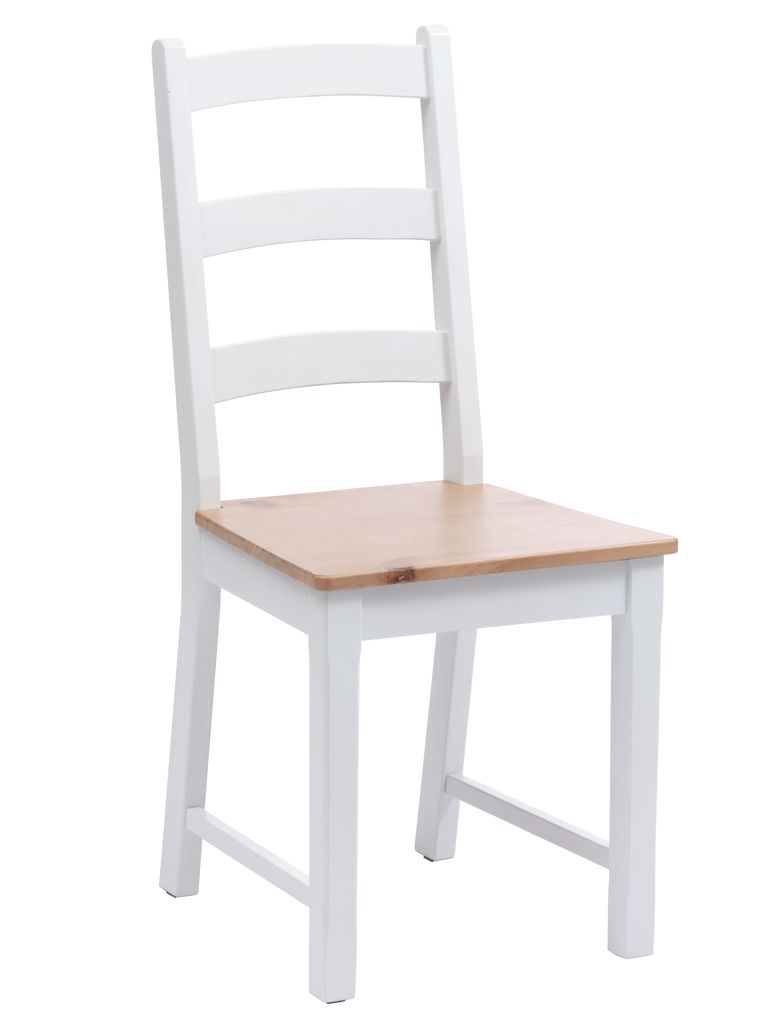 White and 2024 wood chair