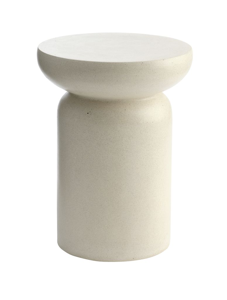 End table LYDUM D34 grey/beige fiberstone | JYSK