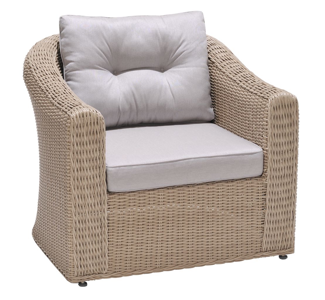 Fauteuil lounge TAMBOHUSE l89xH79xP86 naturel JYSK