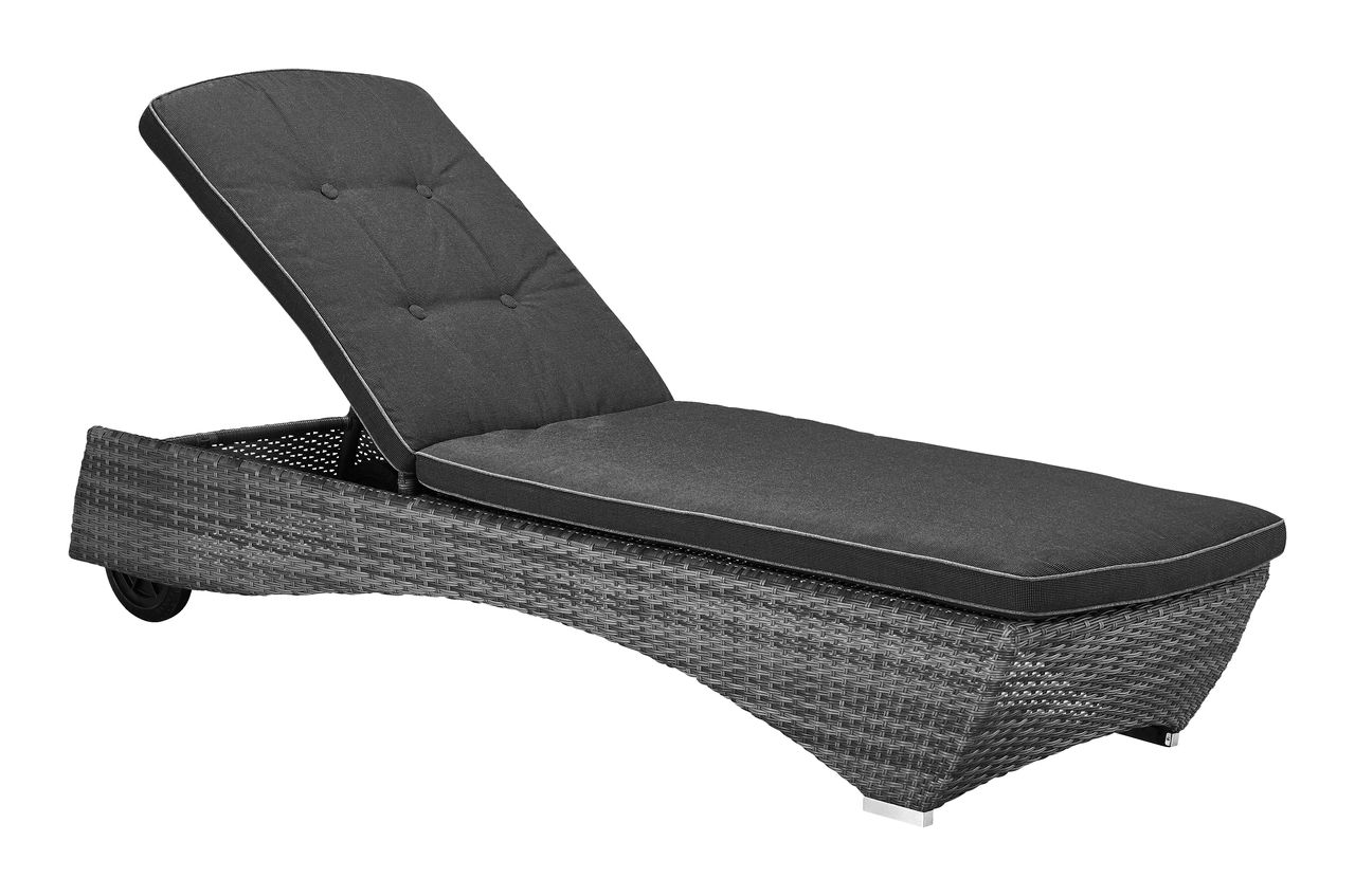 Sonnenliege OUTRUP B59xL195 grau JYSK
