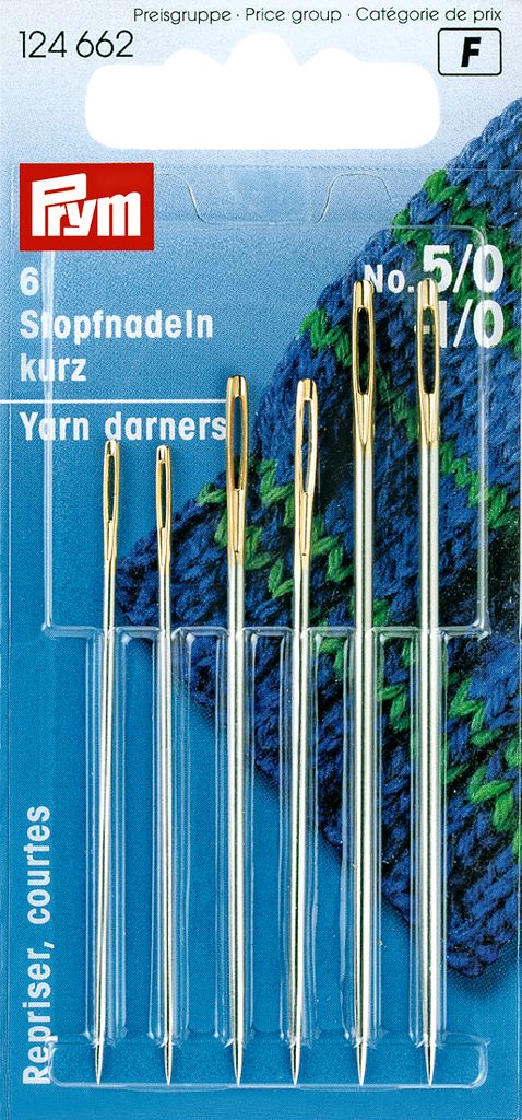 Stoppnål kort trubbig