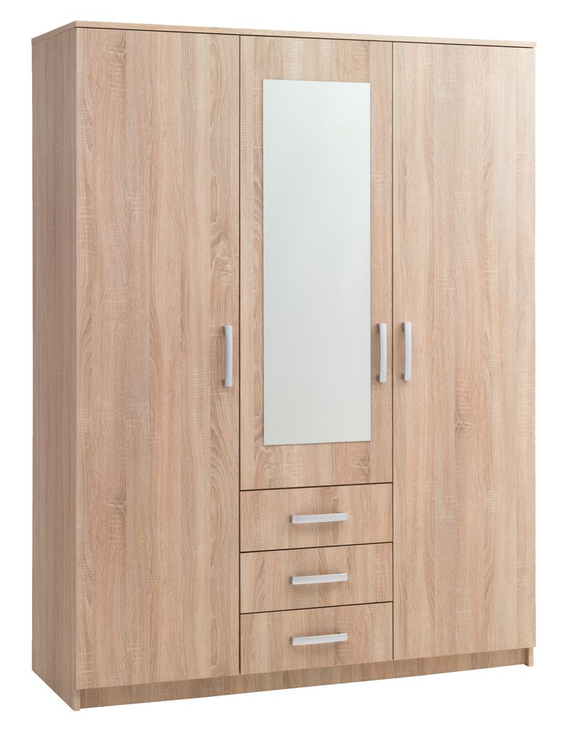  Wardrobe  VINDERUP 150x200 combi oak JYSK 