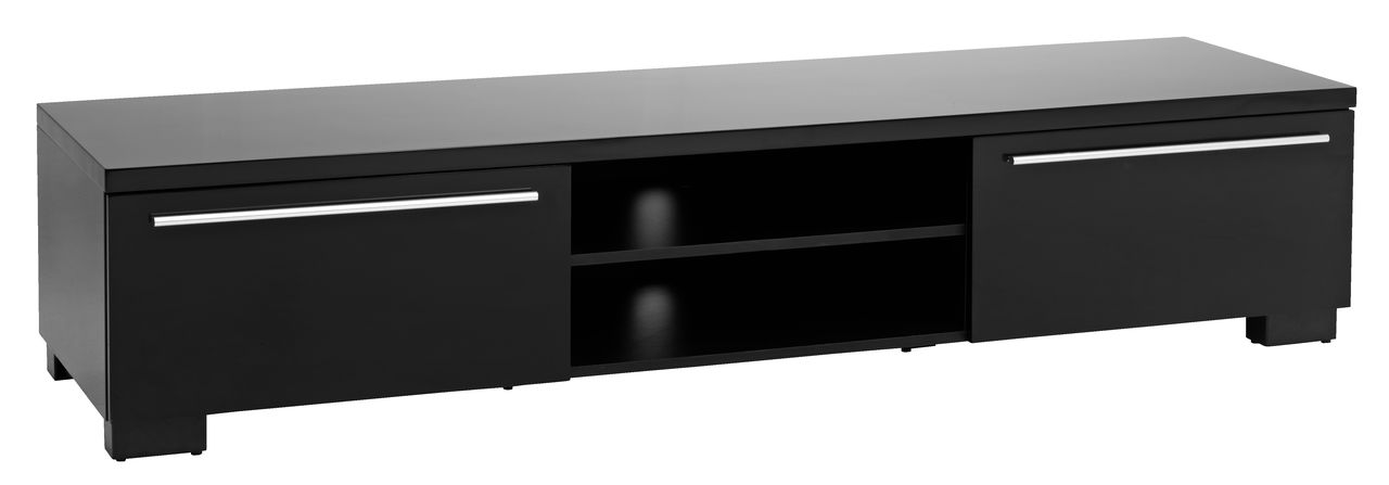 Verzorger mout bon TV-meubel AAKIRKEBY 2 la zwart hoogglans | JYSK