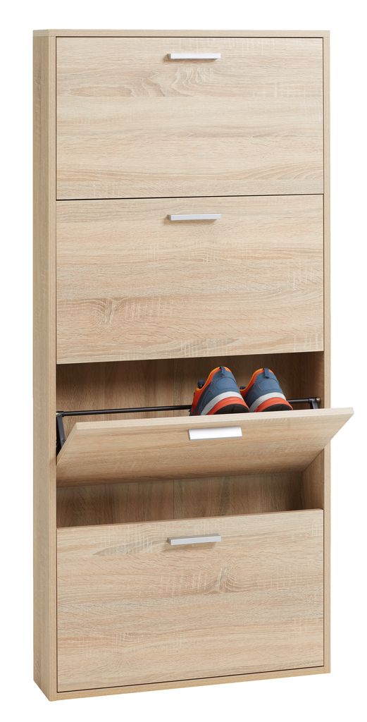 Szafka n buty BAGENKOP 4 pó u0142ki d u0105b JYSK Szafka n buty BAGENKOP 4 pó u0142ki d u0105b JYSK