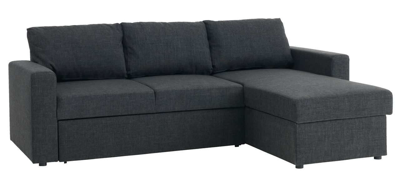 Black and deals grey sofa bed