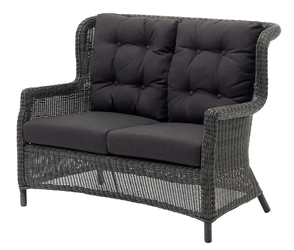 LoungeSofa FALKENBERG 2 Personen grau JYSK