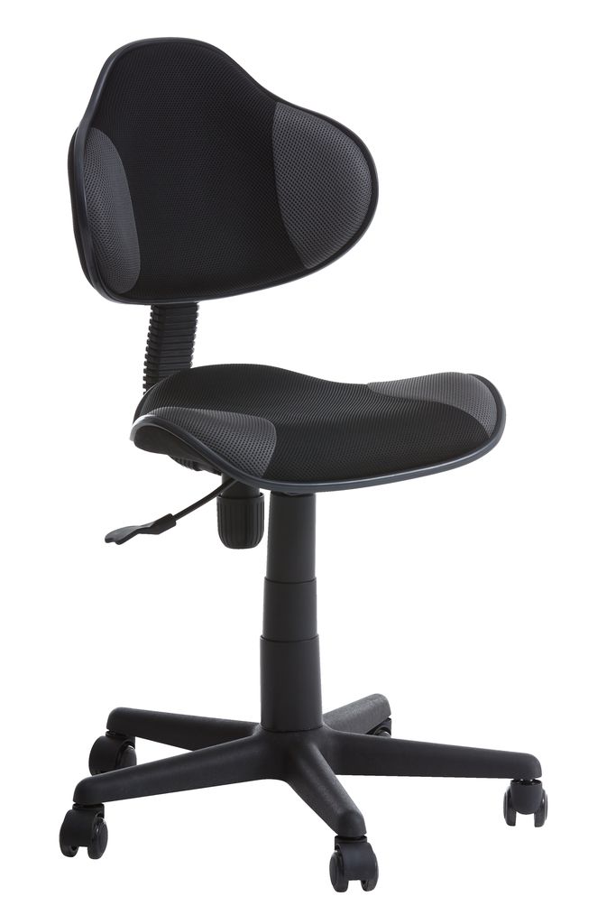 Office chair REGSTRUP black grey