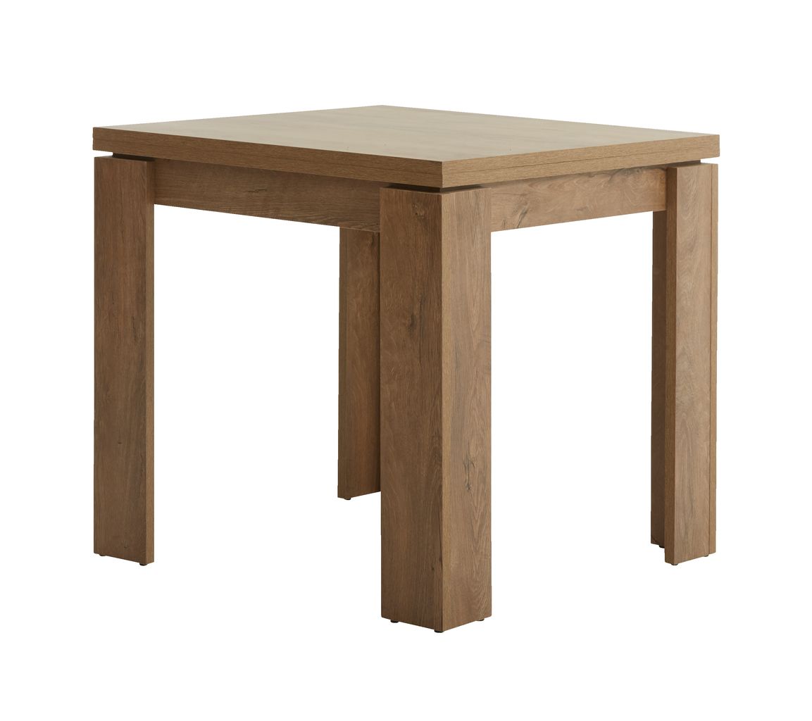 Square oak dining table deals for 4