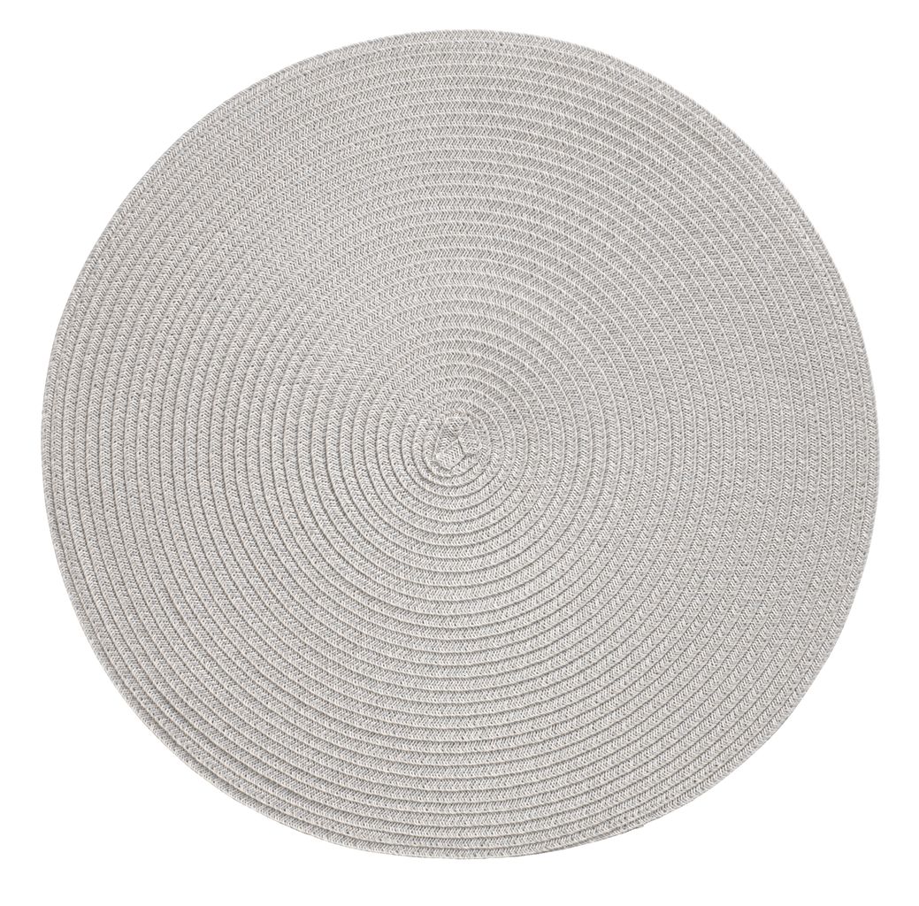 Place mat KUNGSMYNTA D38 silver grey JYSK