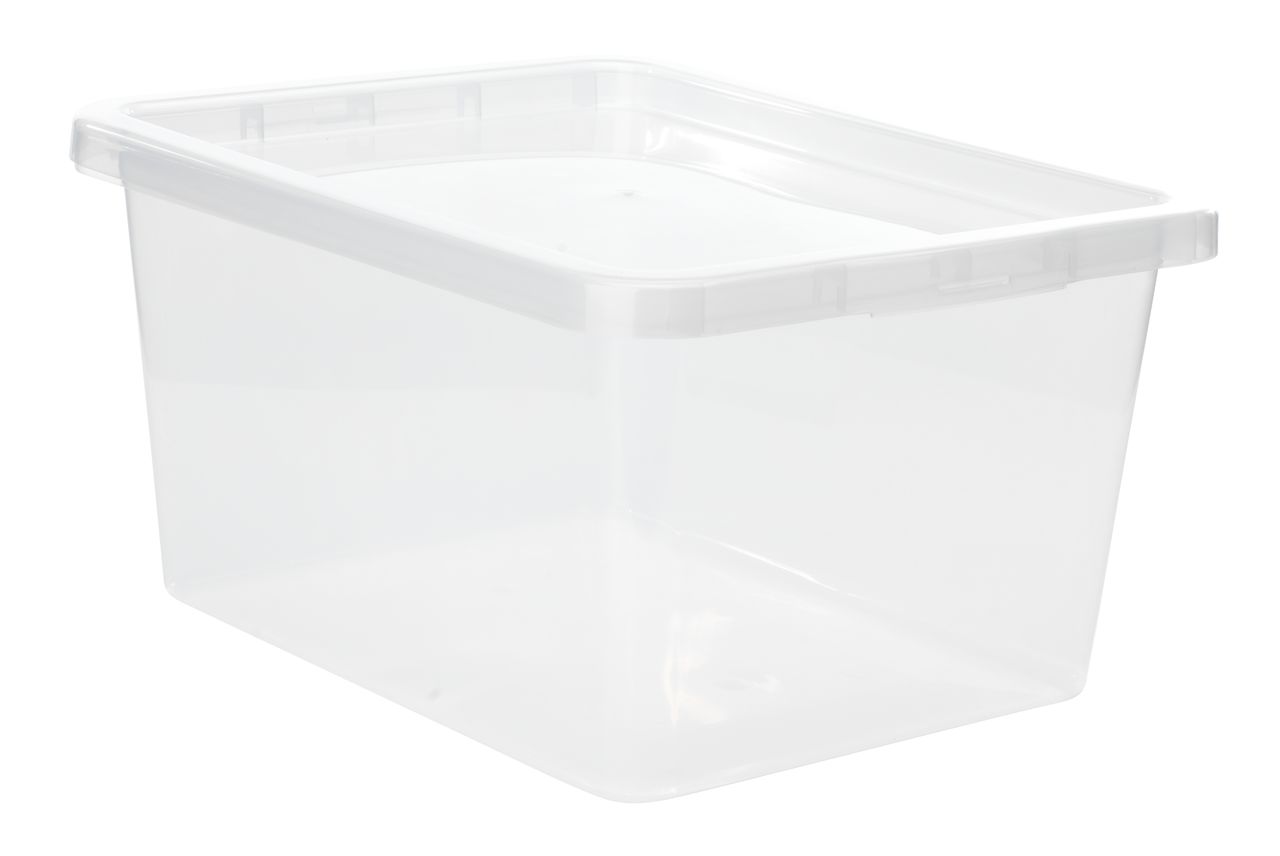 Really Useful Box Caixa de Arrumação, A4, 4 L, Polipropileno, com  Tabuleiro, Transparente - 26997 em .