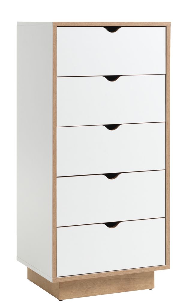 Jysk white chest store of drawers