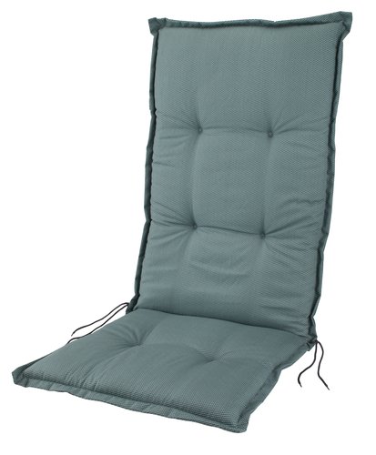 Cushion recliner chair LANGMOSE green