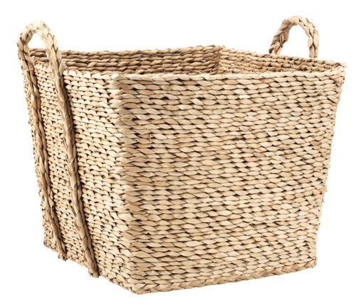 Panier MARINUS l40xL40xH31cm naturel