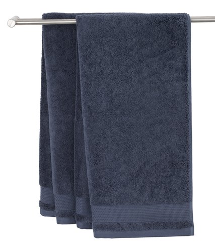 Bath towel NORA 70x140 dark blue