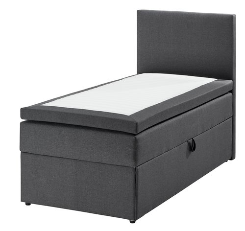 Tête de lit 90x125 H20 PLAIN Gris-41