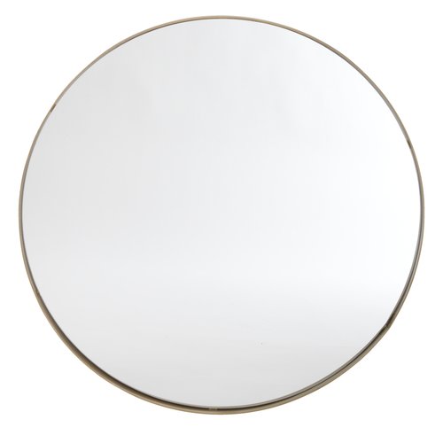 Spiegel MARSTAL Ø70 gold JYSK