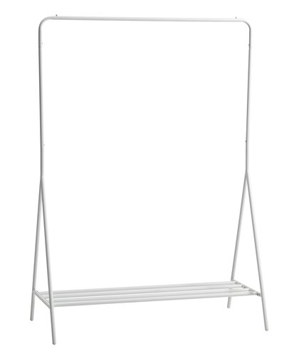Clothes rail LYNGDAL white | JYSK